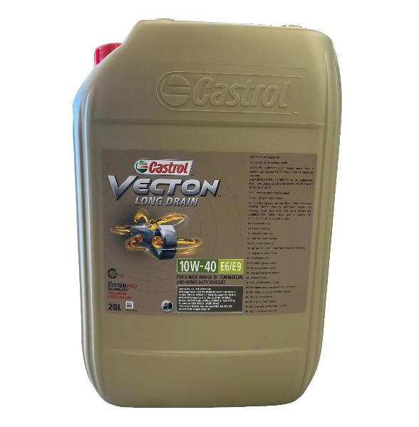 ACEITE 10W-40 CASTROL VECTON LONG DRAIN BIDÓN 20L - ASG Recambios