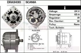 ALTERNADOR SCANIA SERIE 4 BOSCH BSCALT2004