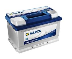 Batería Estandar E43 72 Ah, 680 CCA, +D, 12v VARTA VARBAT2007