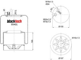 FUELLE BLACKTECH BLTSUS2035