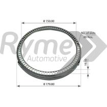 Corona abs bpw 179.8x150x19.5mm 80r RYME RYMABS2005