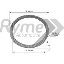 Corona abs volvo / rvi 140x164x7mm RYME RYMABS2003