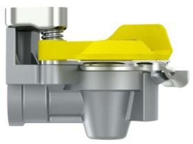 CABEZA ACOPLAMIENTO AUTOMATICA STANDARD M16 - AMARILLA WABCO WABMAN2004