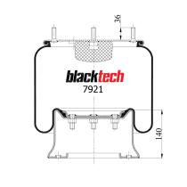 FUELLE DE SUSPENSION SAF BLACKTECH BLTSUS2031