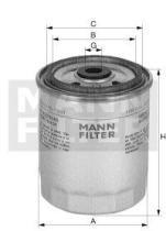 FILTROS DE ACEITE Y COMBUSTIBLE (WK11051) MANN FILTER MANCOM2023