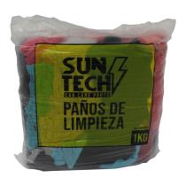 Trapos de limpieza bicolor 1kg SUNTECH HILCAR0002