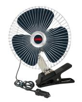 Ventilador cromado gigante con pinza o fijo 24v 16w LAMPA LAMCRO2005