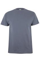 CAMISETA MANGA CORTA 190 GRS. GRIS OSCURO TALLA M VELILLA VELPOL2001