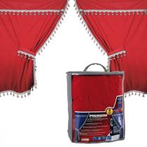 CORTINAS DE CAMION ROJO 9 PIEZAS LAMPA LAMACC2055