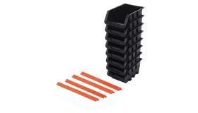 SET ORGANIZADOR DE 8 BANDEJAS PARA PARED TACTIX TACORG2002