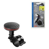 BOLA DE VOLANTE UNIVERSAL CARBONO/ROJO MIN30 MM-MAX 37 MM LAMPA LAMACC2060