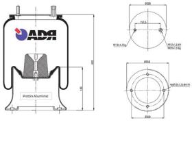 FUELLE DE SUSPENSION ADR ADRSUS2002