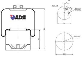 FUELLE DE SUSPENSION ADR ADRSUS2007