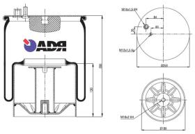 FUELLE DE SUSPENSION ADR ADRSUS2011