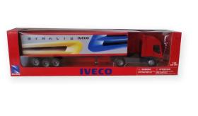 CAMION JUGUETE 1:43 IVECO STRALIS CONTAINER COVALPETROL COVEVE2003