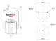 FUELLE DE SUSPENSIONRENAULT TRUCKS PREMIUM/ MAGNUM DXI13 BLACKTECH BLTSUS2007