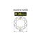 Tapacubo de acero inox, para llantas de aleación 33mm LAMPA LAMCRO2007